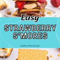 Strawberry s'mores pin image.