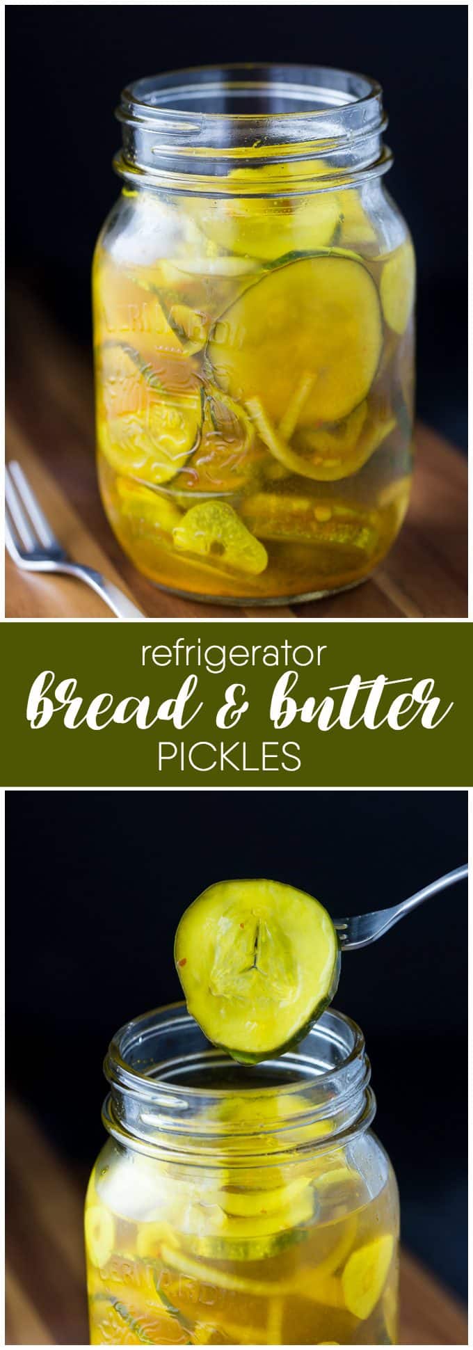 Bread & Butter Refrigerator Pickles - Making pickles couldn't be any easier! They taste delicious and ready to enjoy in just four days. No special equipment required. 