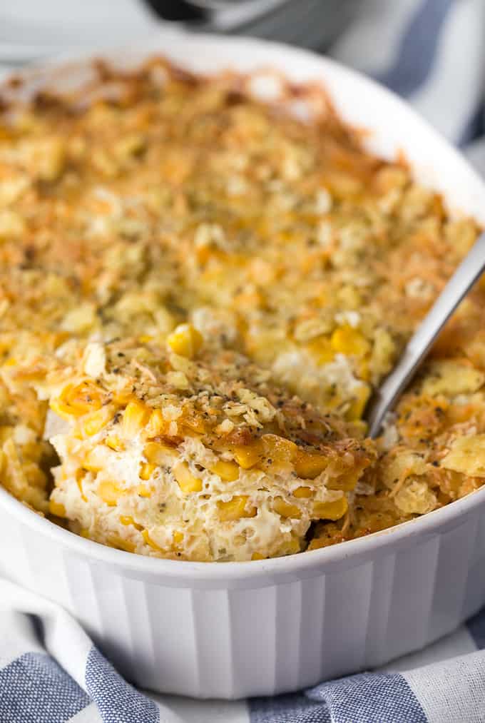 Cheesy Baked Corn Casserole Recipe