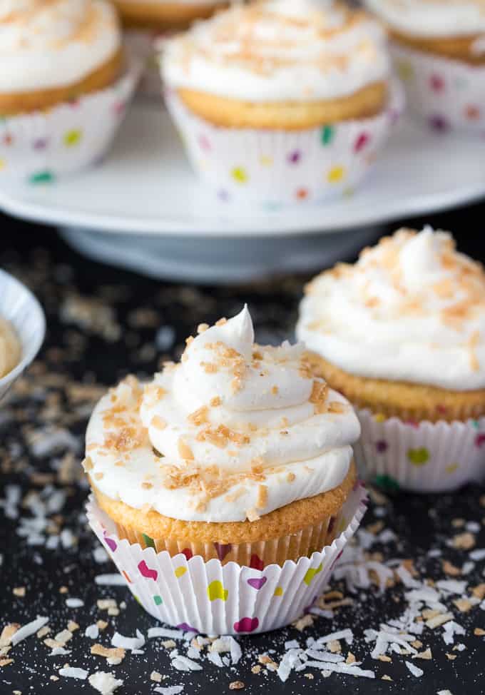 Coconut Cream Pie Cupcakes