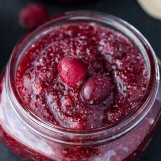 Cranberry Sugar Scrub