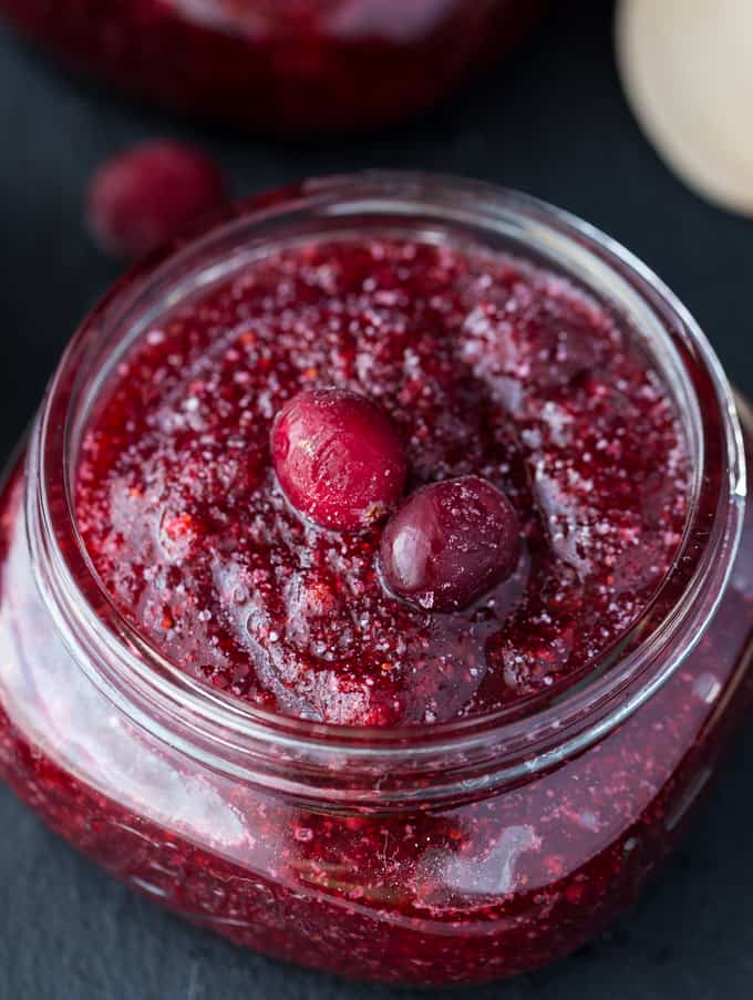 Cranberry Sugar Scrub