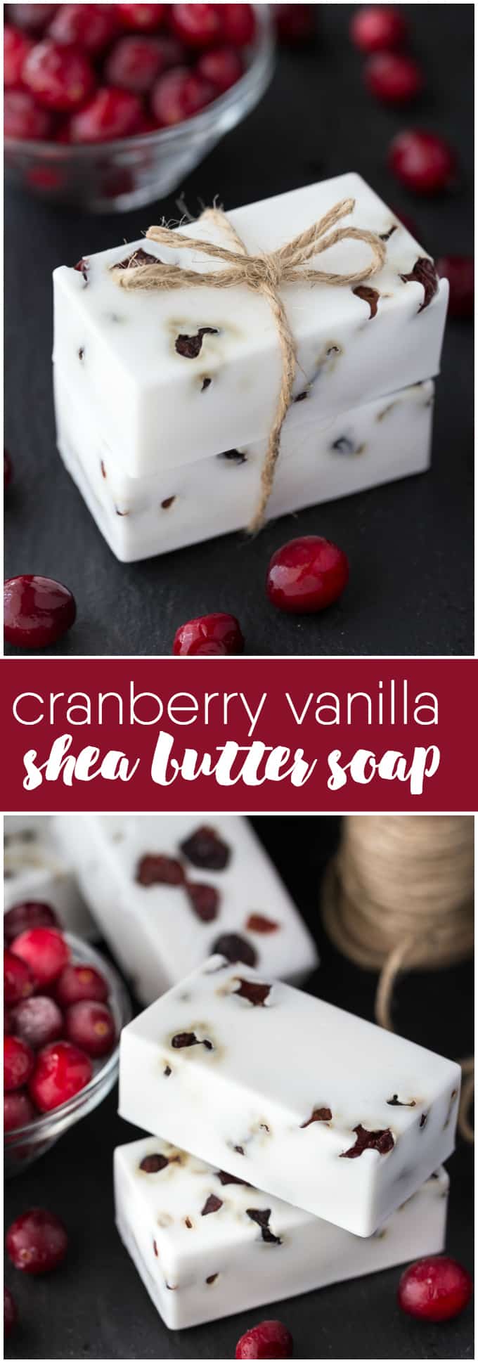 Cranberry Vanilla Shea Butter Soap Simply Stacie