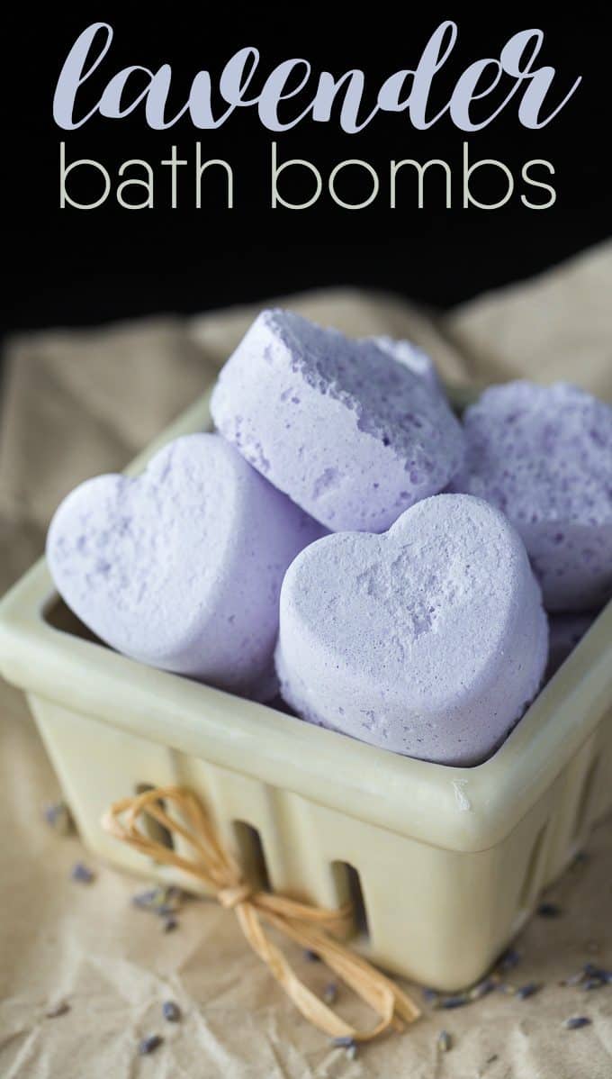 Lavender Bath Bombs - You'll be surprised at how easy it is to make your own bath bombs. Keep them, sell them or gift them!