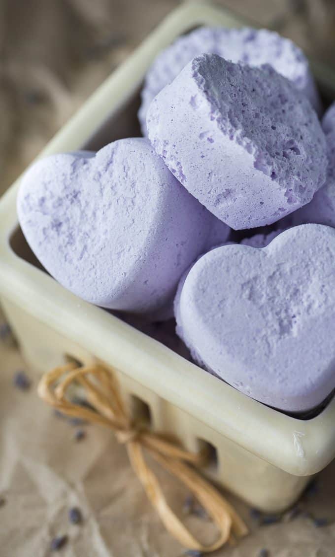 Lavender Bath Bombs - You'll be surprised at how easy it is to make your own bath bombs. Keep them, sell them or gift them!