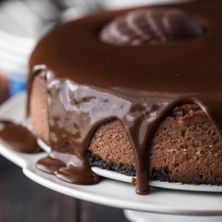 St. Lucian Chocolate Cheesecake