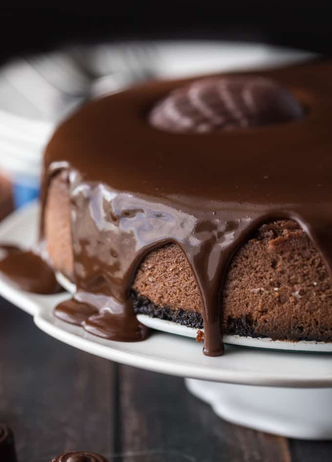 Saint Lucian Chocolate Cheesecake