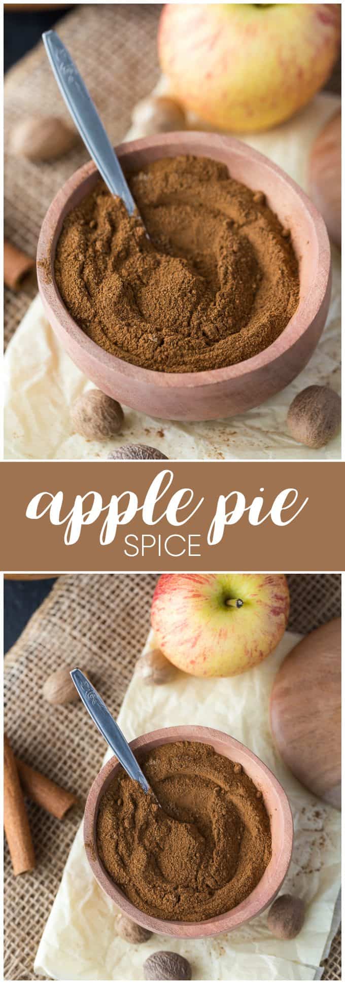 Apple Pie Spice - A fragrant blend of fall spices! It smells heavenly and adds a wonderful flavour to your fall desserts.