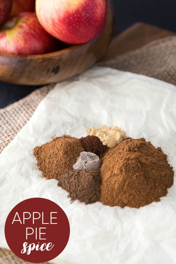 Apple Pie Spice - A fragrant blend of fall spices! It smells heavenly and adds a wonderful flavour to your fall desserts.