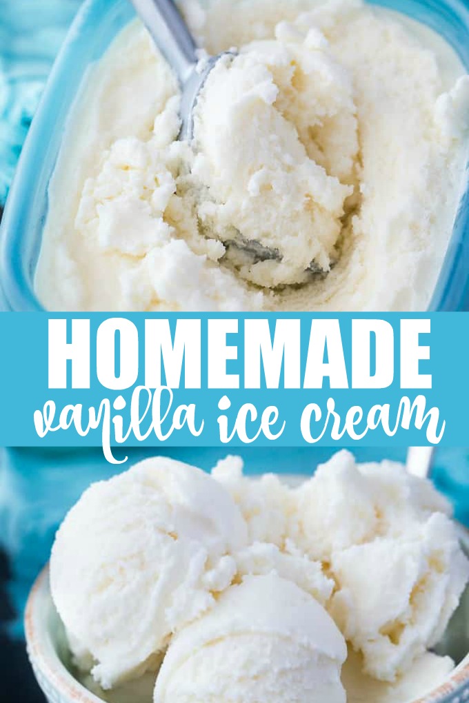 New Ice Cream Maker and Easy Homemade Ice Cream Vanilla Recipe - Nesting  With Grace