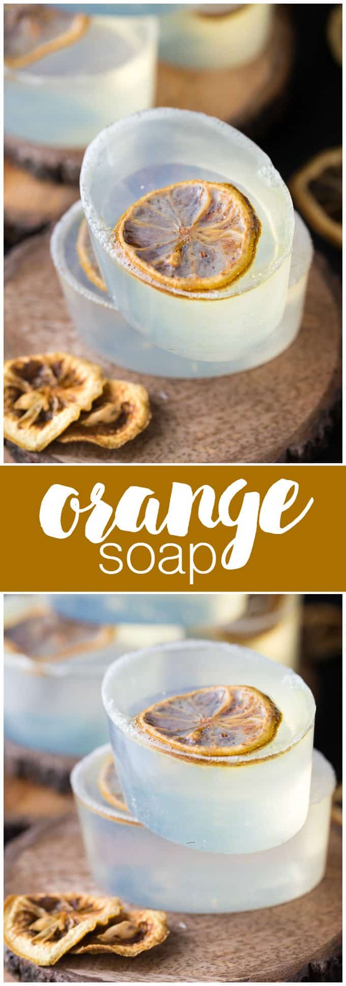Orange Soap - Fresh and invigorating! Whip up a batch of this beautiful soap perfect for gift giving.