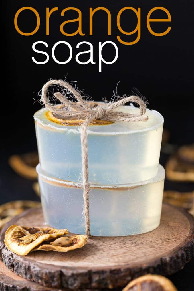 Orange Soap - Fresh and invigorating! Whip up a batch of this beautiful soap perfect for gift giving.