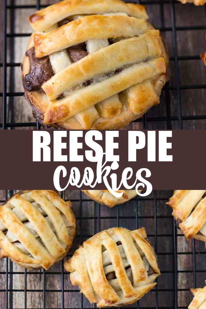 Reese Pie Cookies - Is it a cookie or pie? You decide. Either way, this is one deliciously simple dessert made with refrigerated pie dough and Reese spread.