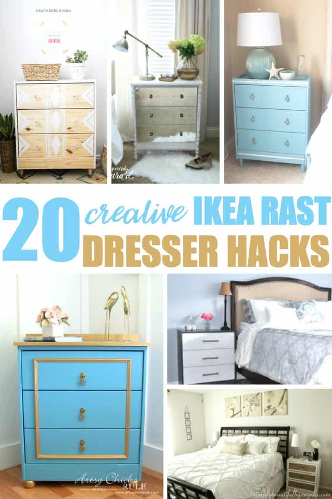 20 Creative Ikea Rast Dresser Hacks Simply Stacie