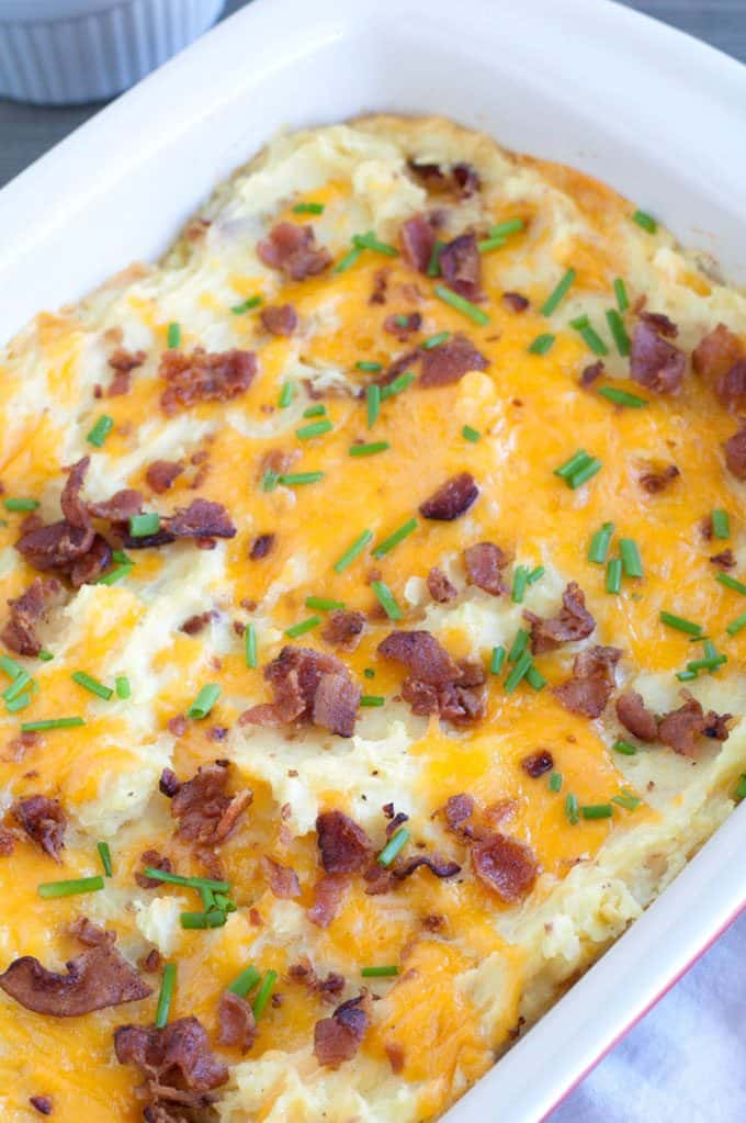 Twice Baked Potato Casserole - Simply Stacie