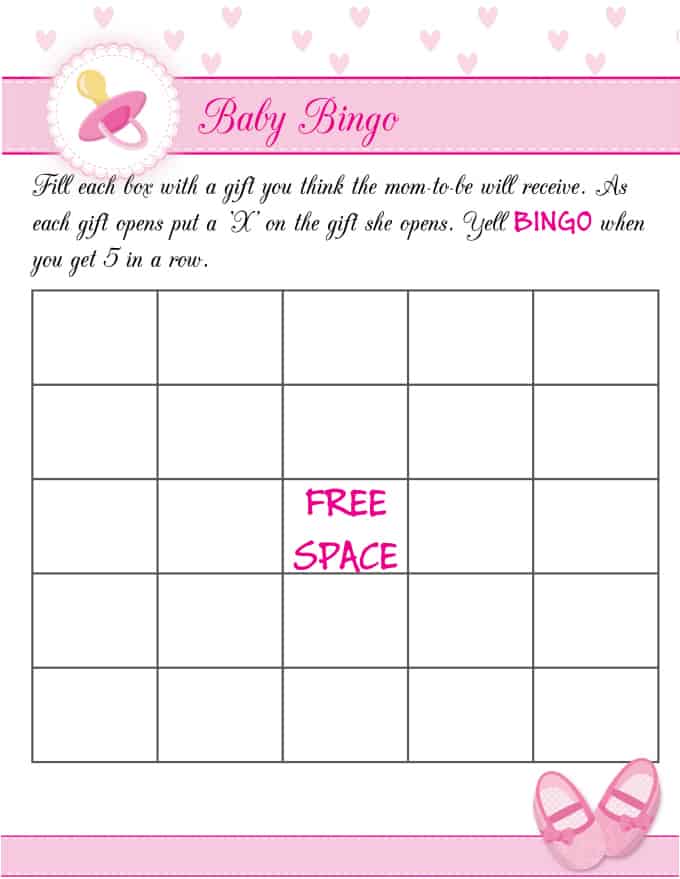 8 Free Printable Baby Shower Games for Girls - Simply Stacie