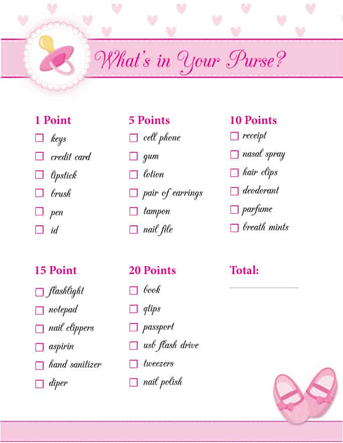 8 Free Printable Baby Shower Games for Girls Simply Stacie