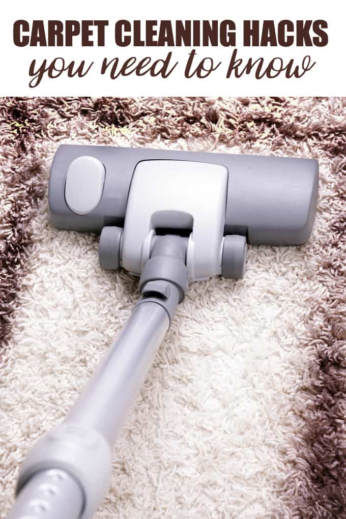 Carpet Cleaning Hacks You Need to Know