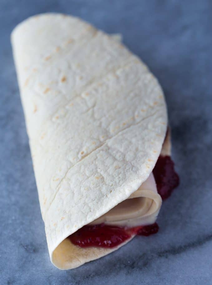 Turkey, Cranberry & Brie Quesadillas - A simple lunch or snack that takes only minutes to prepare! 