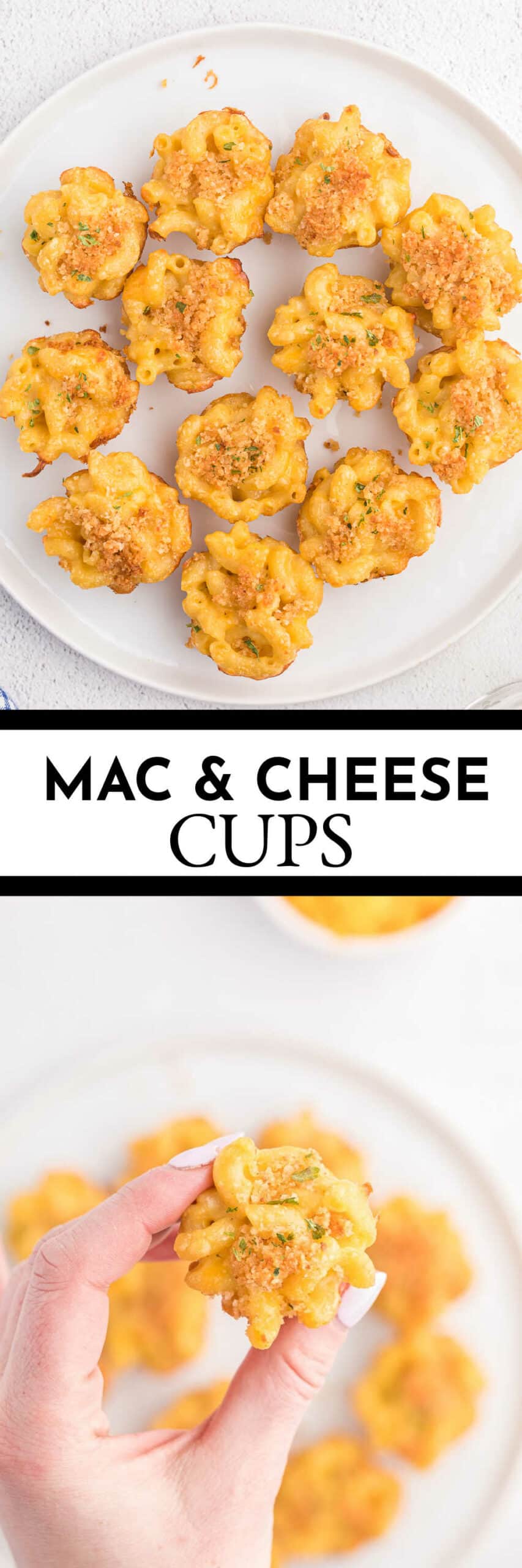 Mac and Cheese Cups Recipe {TwoBites!} Simply Stacie