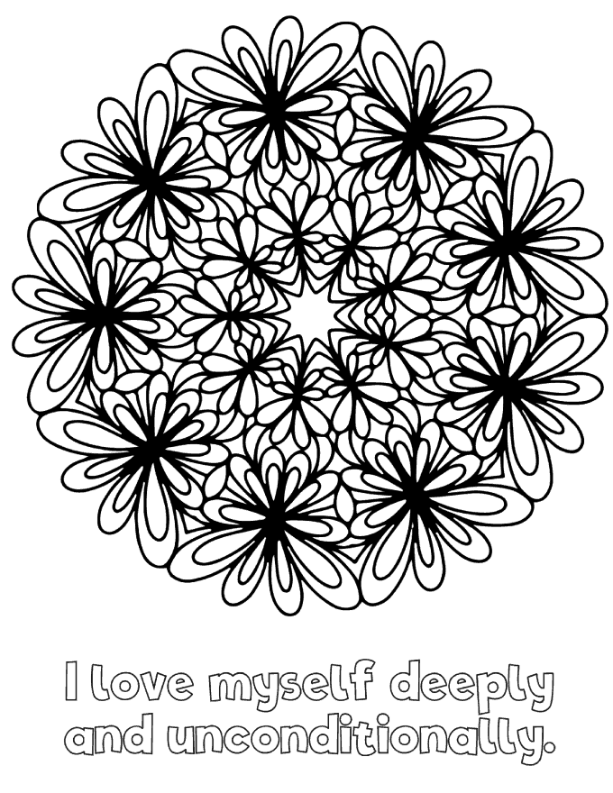 Mandalas to Reduce Anxiety Free Printable - Colouring mandalas is shown to help ease anxiety. 