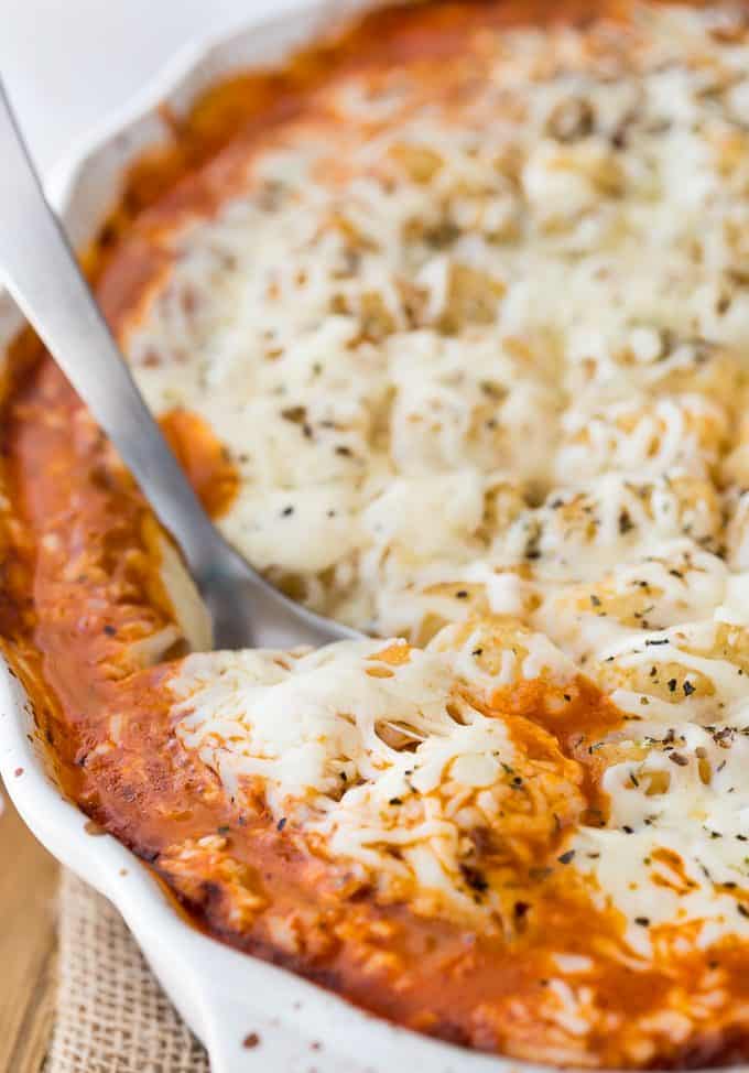Lasagna Tater Tot Casserole Simply Stacie