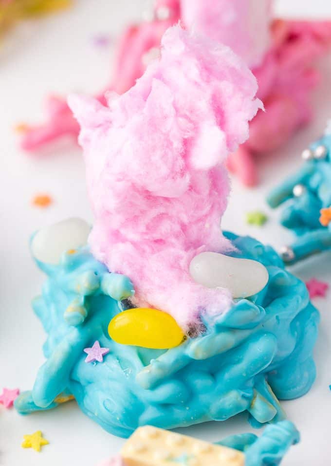 Candy Haystacks - Kids love to help make these sweet no-bake treats!