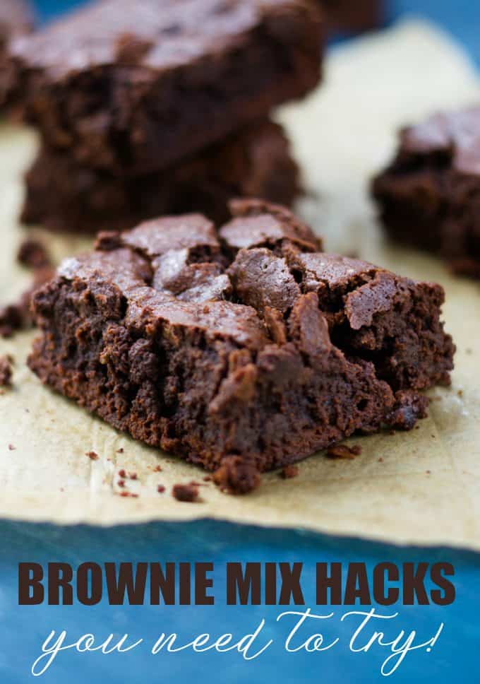 Brownie Mix Hacks You Need to Try - Smart ways to add extra oomph to a boxed brownie mix!