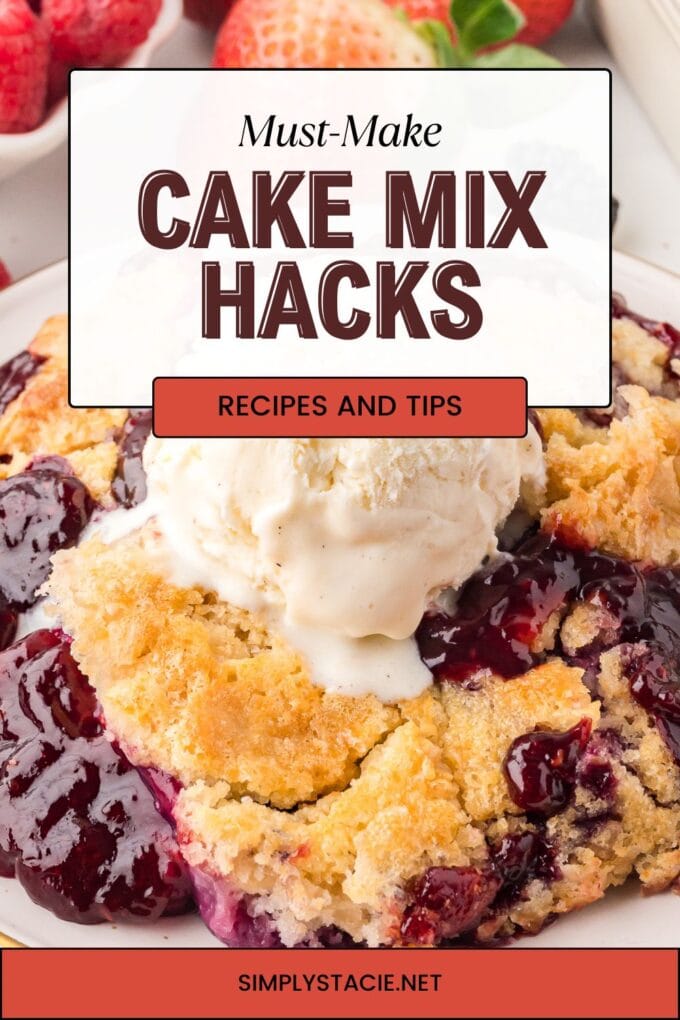 Cake Mix Hacks {Easy Recipes and Tips} - Simply Stacie