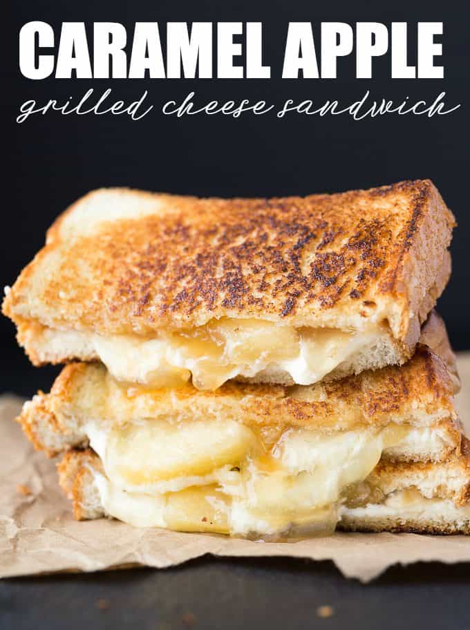 Caramel Apple Grilled Cheese Sandwich Simply Stacie