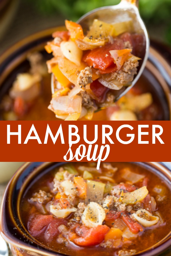 Best Hamburger Soup Recipe So Easy - Simply Stacie