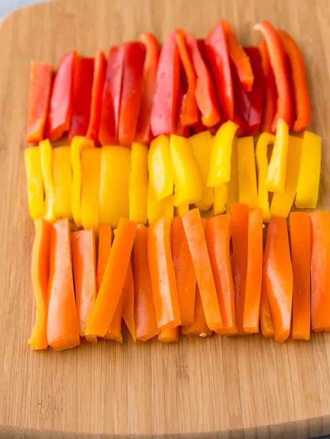 The Easiest Way to Cut a Bell Pepper - Once you learn this chopping hack, you'll never go back!