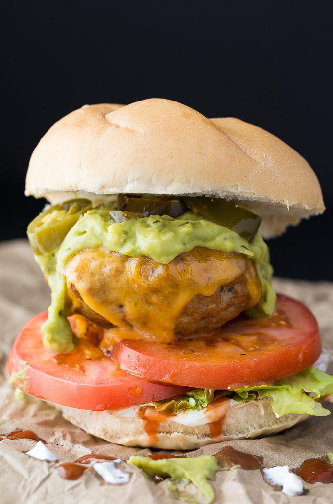 Taco Chicken Burgers