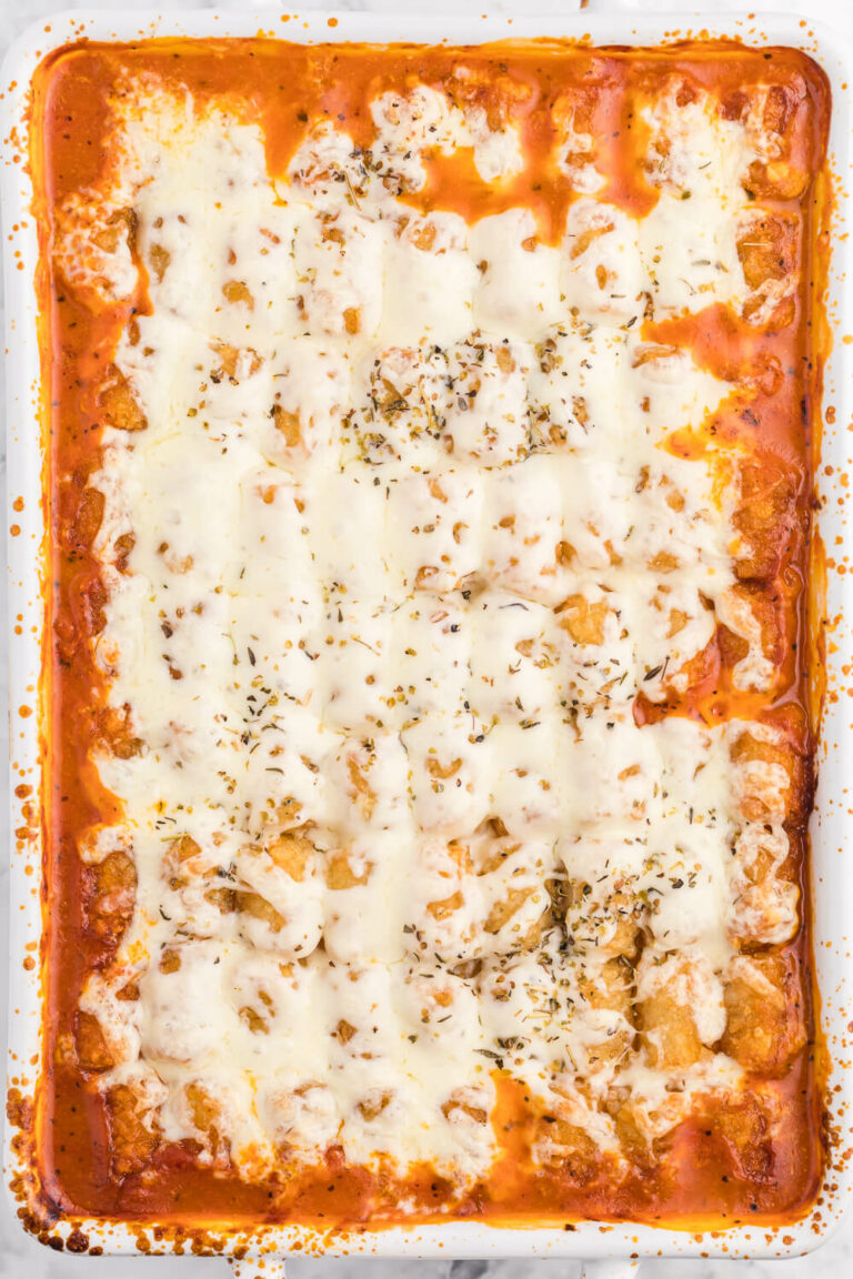 Lasagna Tater Tot Casserole