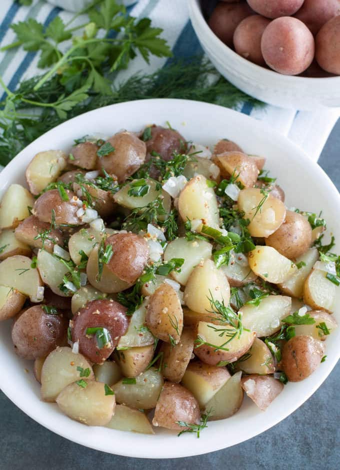 Herb Potato Salad Simply Stacie