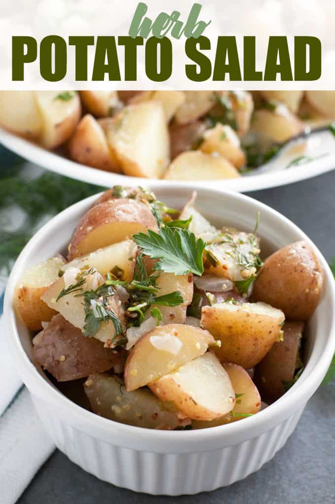 Herb Potato Salad Simply Stacie