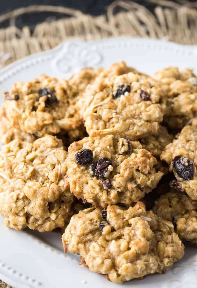 trail mix oatmeal cookies