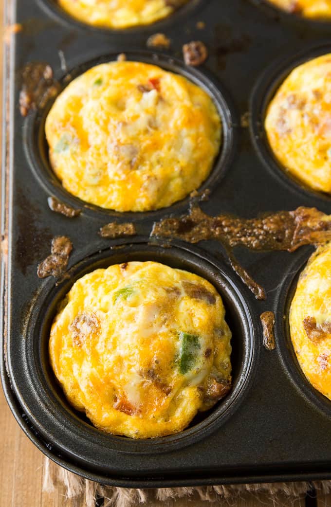 Spicy Egg Muffins - Prepare for a flavour explosion! This bite-sized breakfast packs a spicy punch and is super easy to whip up.