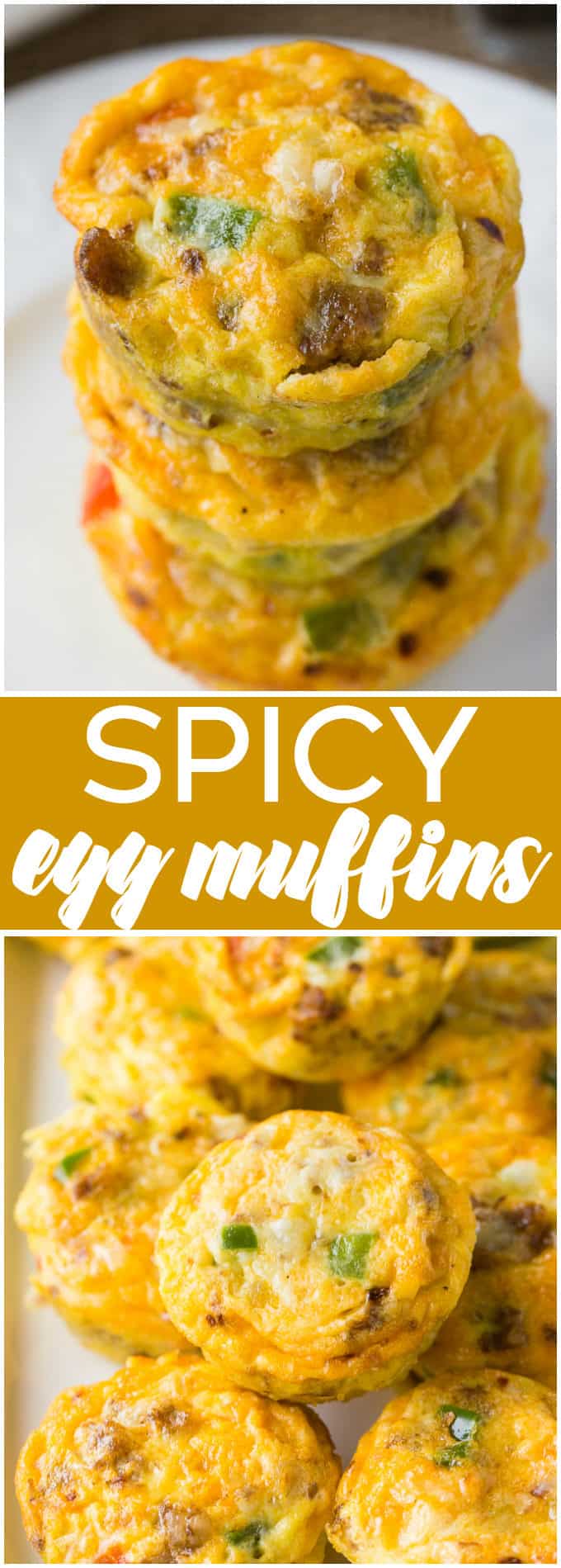 Spicy Egg Muffins - Prepare for a flavour explosion! This bite-sized breakfast packs a spicy punch and is super easy to whip up.