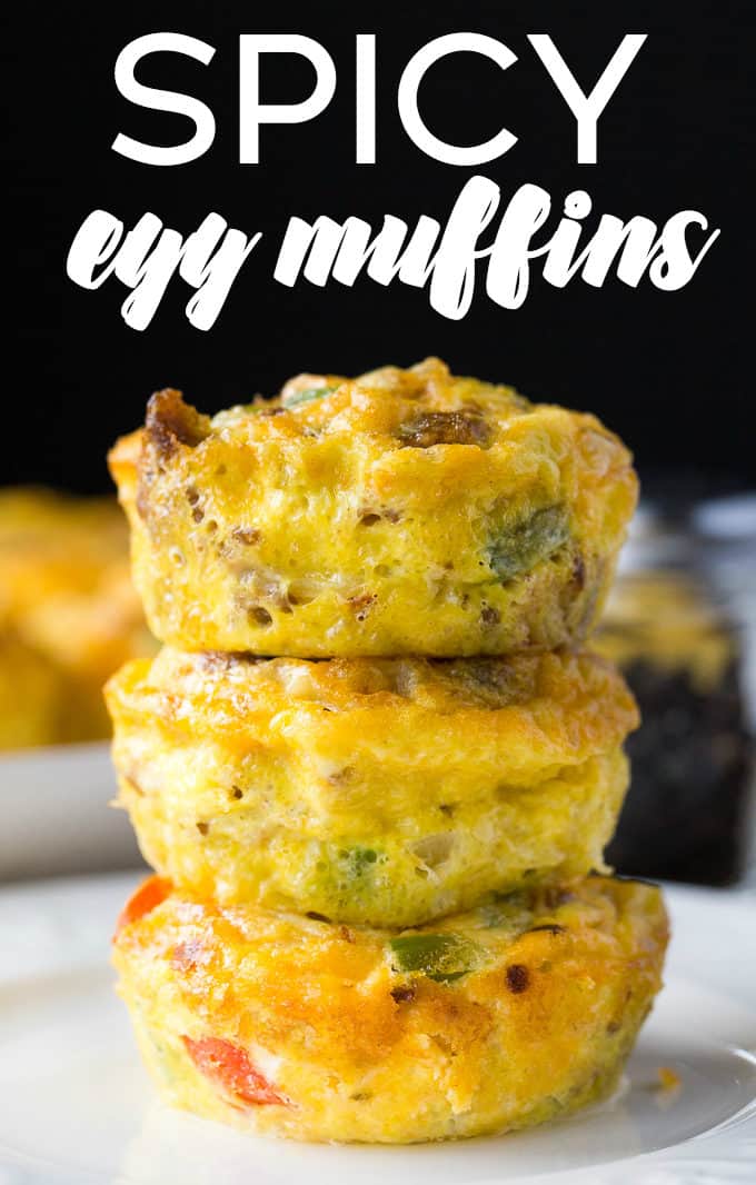 Spicy Egg Muffins - Prepare for a flavour explosion! This bite-sized breakfast packs a spicy punch and is super easy to whip up.