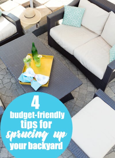 4 Budget-Friendly Tips for Sprucing Up Your Backyard