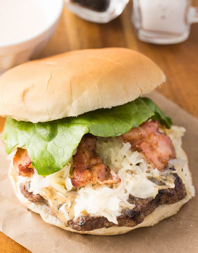 Ultimate Maritime Burger - Juicy and full of flavour with an Atlantic Canada twist! 