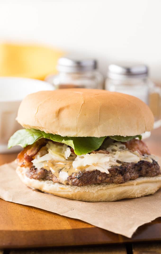 Ultimate Maritime Burger - Juicy and full of flavour with an Atlantic Canada twist! 