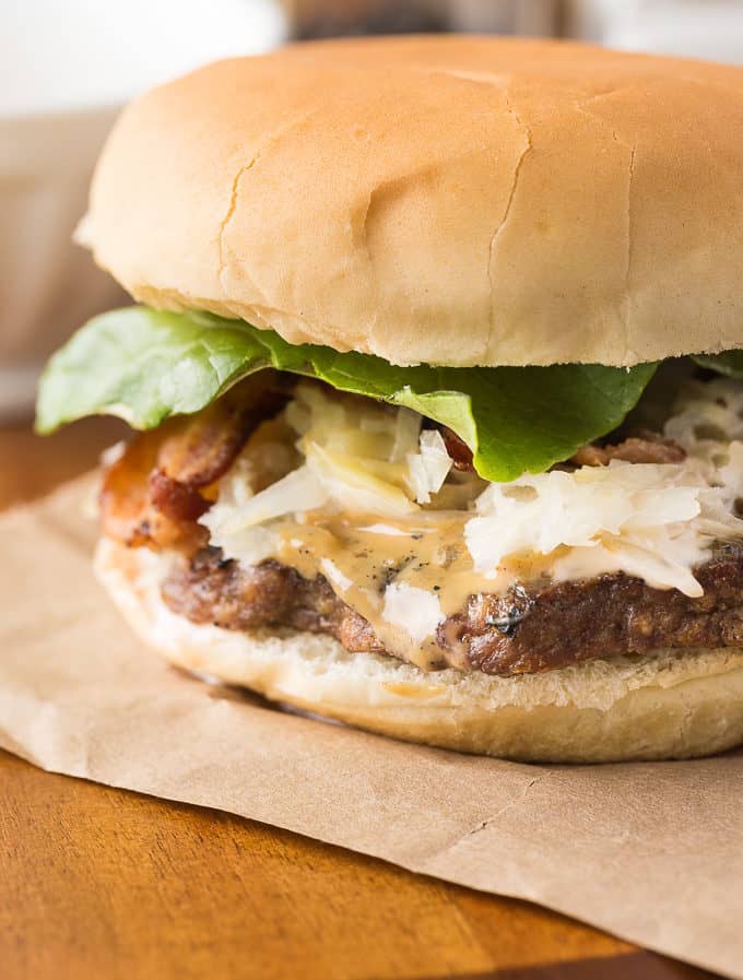 Ultimate Maritime Burger - Juicy and full of flavour with an Atlantic Canada twist! 