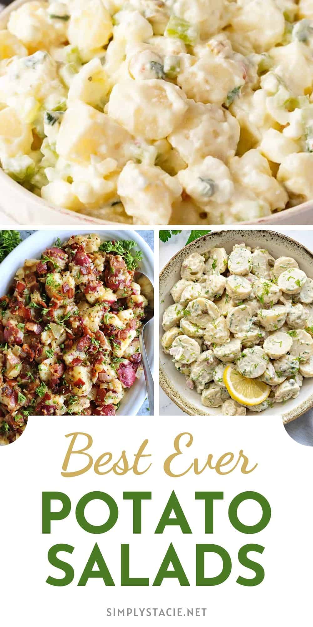 Potato Salad Recipes to Try This Summer - You are going to want to save these easy recipes for your next barbecue or picnic!