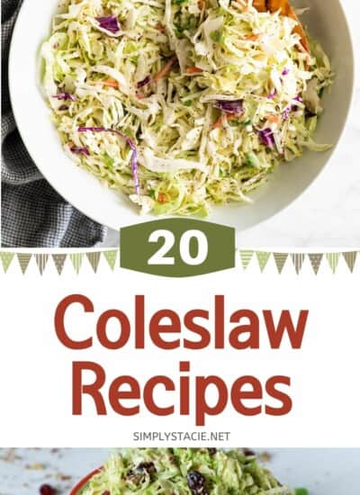 20 Coleslaw Recipes to Make This Summer - Serve up some deliciousness at your next BBQ or picnic!