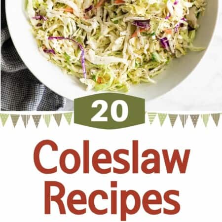20 Coleslaw Recipes to Make This Summer - Serve up some deliciousness at your next BBQ or picnic!