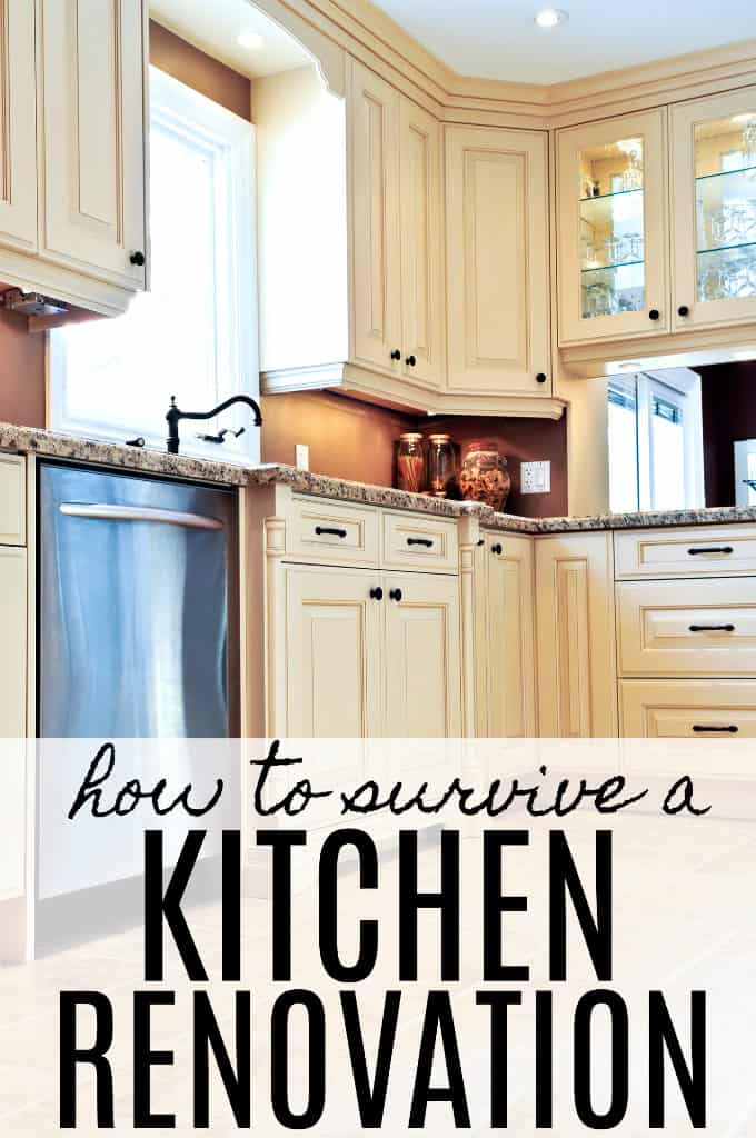 How to Survive a Kitchen Renovation - Make the most of this stressful time and don't let it disrupt your life...too much!