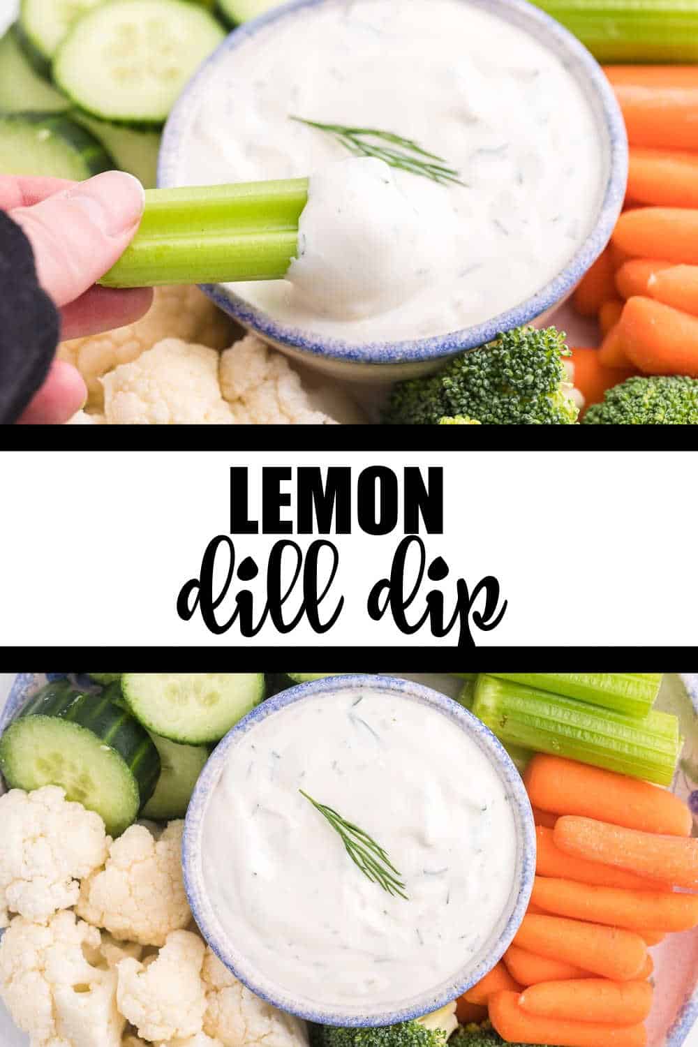 Lemon Dill Dip Recipe {Super Creamy} Simply Stacie