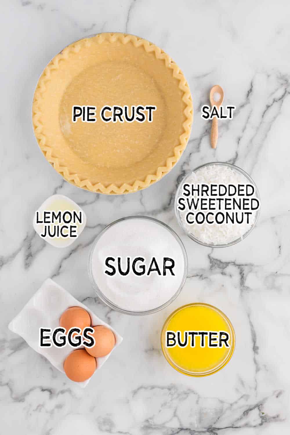 coconut pie ingredients